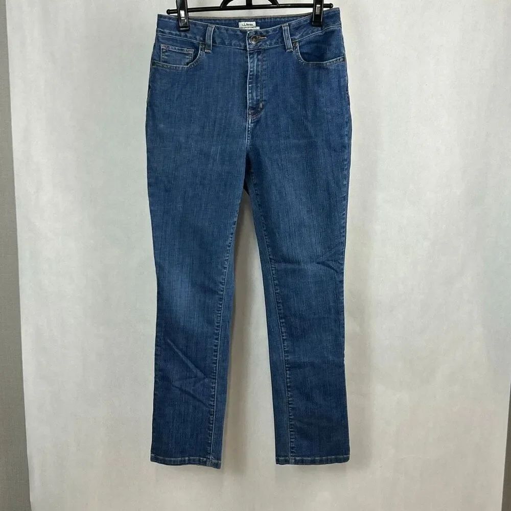 L.L. Bean Denim Jeans Classic Fit Womens Sz 10